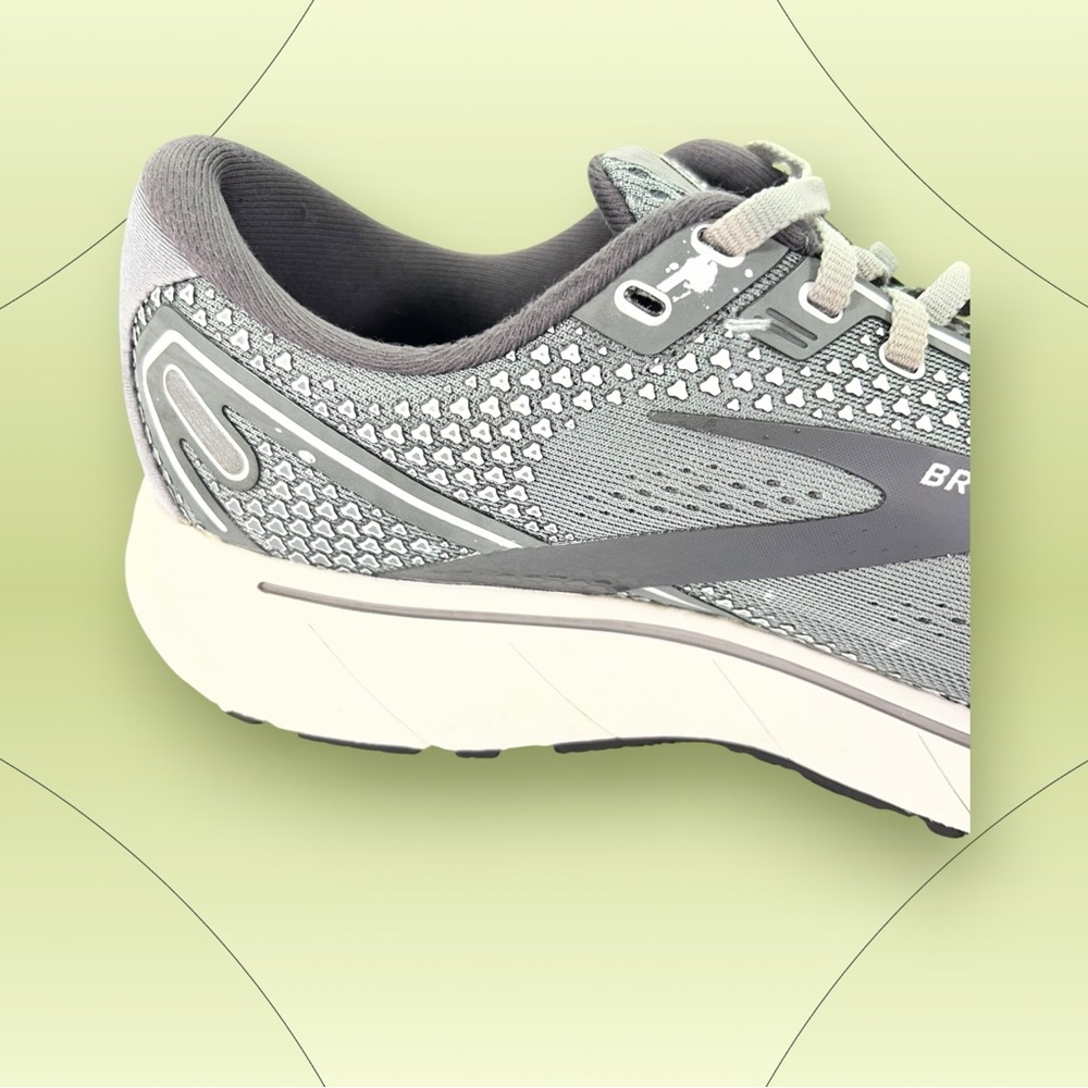 Brooks Ghost 14 Running Shoes Mens Size 11 D Medium Grey Alloy DNA Loft 3D Print - Picture 12 of 16